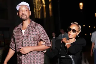 Paris Night Out: Will and Jada Share Arm-in-Arm Moment