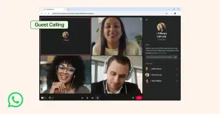 WhatsApp Launches Guest Calling to Rival Zoom and FaceTime