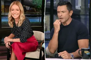 Gum graft sidelines Kelly Ripa from Live, Mark Consuelos reveals