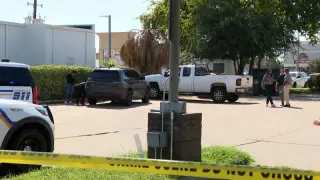 Surveillance footage reveals ICE SUV striking man in Houston parking lot