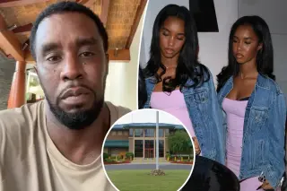 Diddy's Daughters Attend Hollywood Party Days After Father's Prison Transfer