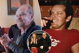Nicholson's rare 89th-birthday moment captured by daughter Lorraine