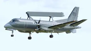 Ukraine's Swedish ASC 890 radar planes fly six months inside Russia's missile envelope