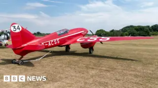Shuttleworth Proms: DH.88 crash leaves pilot hospitalized as concert continues