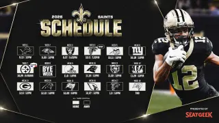 Saints 2026 Schedule Highlights Paris Game and Dome Anniversary