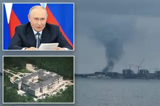 Ukraine strikes leave Putin’s Black Sea palace exposed, report says