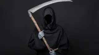 Grim Reaper on Welsh hospital roof ends in arrest and fines