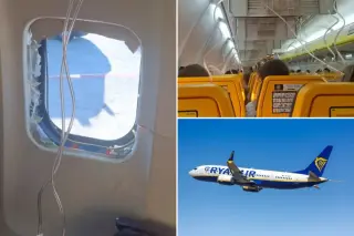 Engine Debris Blamed for Ryanair Window Blowout as Flight Frightens Passengers