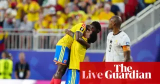 Colombia edge Ghana 1-0 as Arias strikes in Kansas City