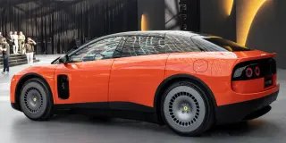 Ferrari's Luce EV Debuts Radical Two-Tone Design by LoveFrom