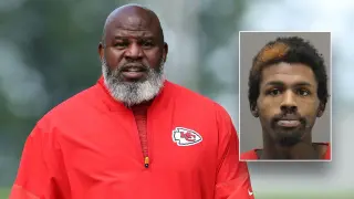 Chiefs coach’s son arrested after Virginia shooting, remains in custody for mental eval
