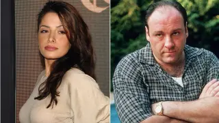 Sarah Shahi recalls steamy Sopranos kiss with Gandolfini, mushrooms and all