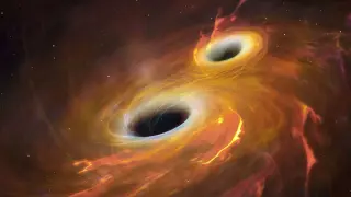 Simulations Reveal Wormhole Collisions Could Shrink Black Hole Horizons