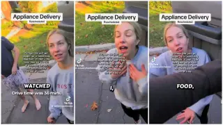 Fridge Swap Sparks Viral Standoff Between Customer and Delivery Driver