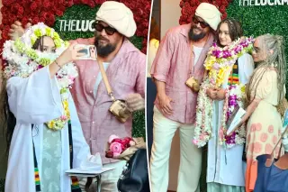 Bonet and Momoa Celebrate Lola's Graduation Together