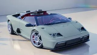 Eccentrica Unveils Roofless Diablo Restomod: The V12 Roadster