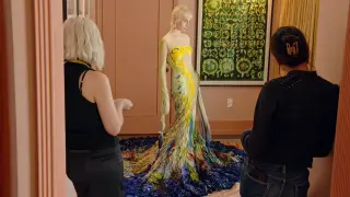 Emma Chamberlain Turns Her Met Gala Look Into a Painting