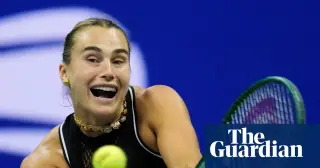 Sabalenka eyes rare US Open three-peat after straight-sets win over Pegula