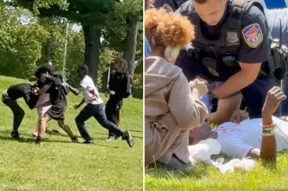 Westchester campus stabbing captured on video; two students injured, two in custody