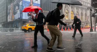 Downpour disrupts NYC-area commutes as storms roll through