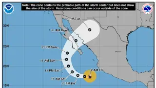 Hurricane Polo Regains Cat 5 Status, Targets Baja California and U.S. Desert