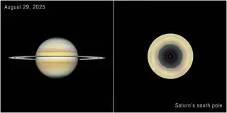 Saturn’s South Pole Hosts a Ten-Sided Storm, Echoing the Northern Hexagon