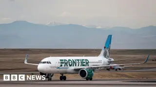 Trespasser on Denver runway halts Frontier flight, triggers engine fire and evacuation