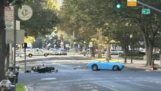 Sacramento Motorcycle Passenger Killed in Crash; Wichita Vehicle Plunges Into Soccer Field
