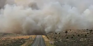 Bug Fire Closes U.S. 395 From Bordertown to Hallelujah Junction, Sparks Evacuations