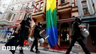 Turkish police detain dozens in raids on LGBTQ+ venues under family-values drive
