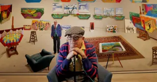 David Hockney, Trailblazing Painter of LA’s Sunlit World, Dies at 88