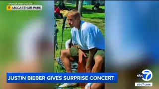 Bieber's Surprise MacArthur Park Gig Sparks Debate Over LA Public Safety Progress