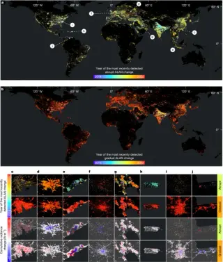 Global Night Lights Pulse: Rapid Brightening and Dimming Across the Planet (2014–2022)
