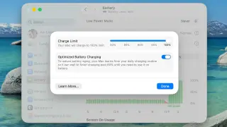 MacBook Battery Life Gets a Cap: New Charge Limit in macOS Tahoe 26.4