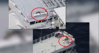 Heavy Guns Detected Aboard Russia's Shadow Fleet LNG Carrier