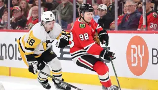 Bedard’s debut sparks Blackhawks’ 5-3 win over struggling Penguins