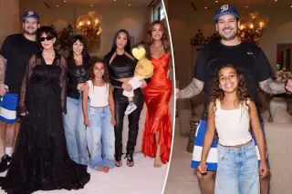 Rob Kardashian Makes a Rare Smile at Khloé's Birthday Bash