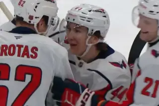 Hutson Regrets Empty-Net Goal That Could've Set Protas Up for First NHL Goal