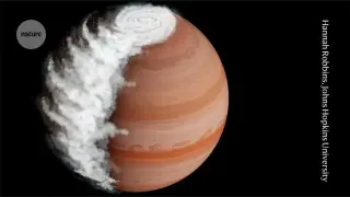 JWST spots wind-driven clouds cycling around a hot exoplanet 690 light-years away