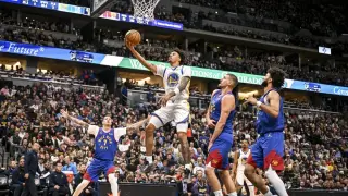 Lendeborg’s Historic Triple-Double Powers Warriors’ 20-Point Victory Over Nuggets