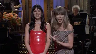 Swift Joins Johnson on SNL to Mock Dating Life and Celebrate Birthday