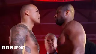 Dubois hits career-heaviest 18st as Wardley defends in all-British WBO title clash