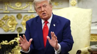 Trump threatens fresh EU tariffs amid Brussels tech-fines row