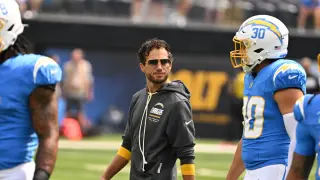 Harbaugh backs McDaniel but demands Herbert 'be better' as Chargers hit 0-3