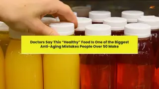 Why Your Juice Could Be Aging You Faster After 50