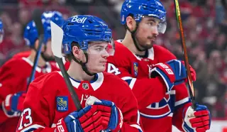 Suzuki and Caufield Spark Canadiens in Game 3 Playoff Push