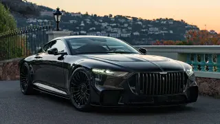 Brabus Bodo: 1,000-HP Black Hyper-GT Based on the Vanquish