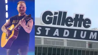 Zach Bryan Wears 'Free Palestine' Shirt at Kraft's Gillette Stadium