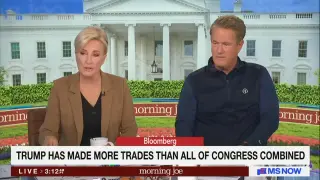 Scarborough Stunned by Trump's 28,700 Stock Trades — More Than Congress