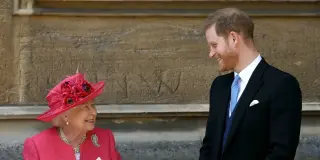 Harry Honors Queen Elizabeth II with Flowers at Windsor on Her 100th Birthday